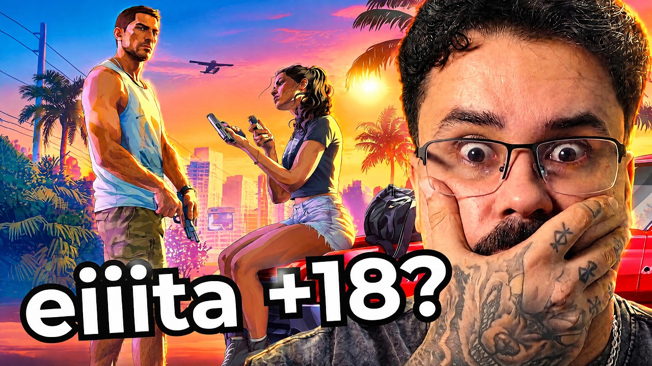 TRAILER NOVO DE GTA!!! Lucas A.R.T. REAGE e COMENTA