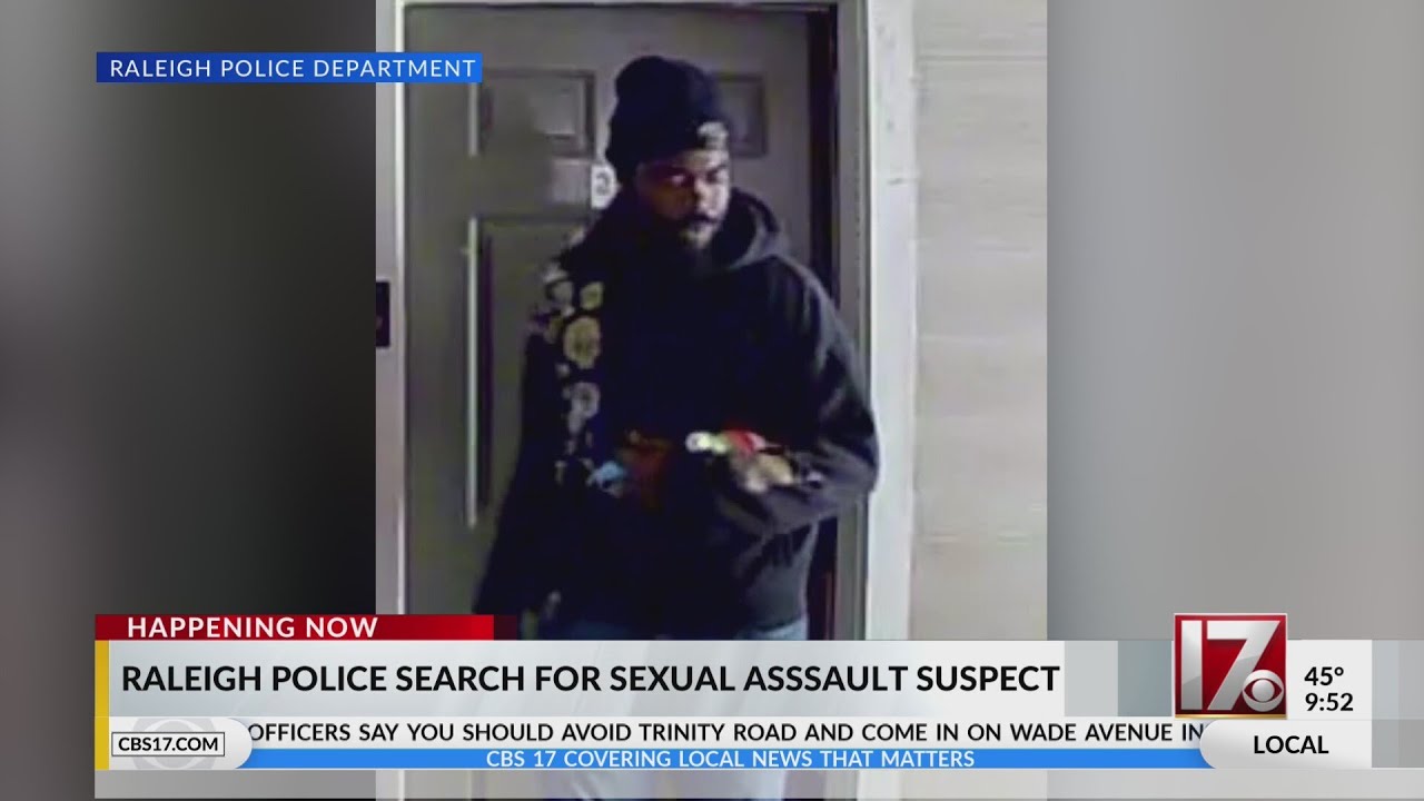 Raleigh police searching for sexual assault suspect