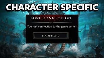 HOW TO FIX THE CHARACTER SPECIFIC "LOST CONNECTION" ERROR IN LAST EPOCH