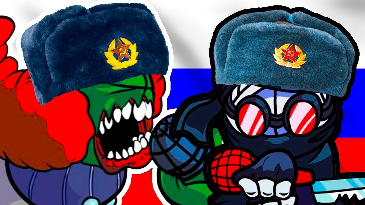 ТРИККИ И ХЭНК ПО - РУССКИ ! RETURN of TRICKY! - Friday Night Funkin' Logic FNF Анимация Реакция