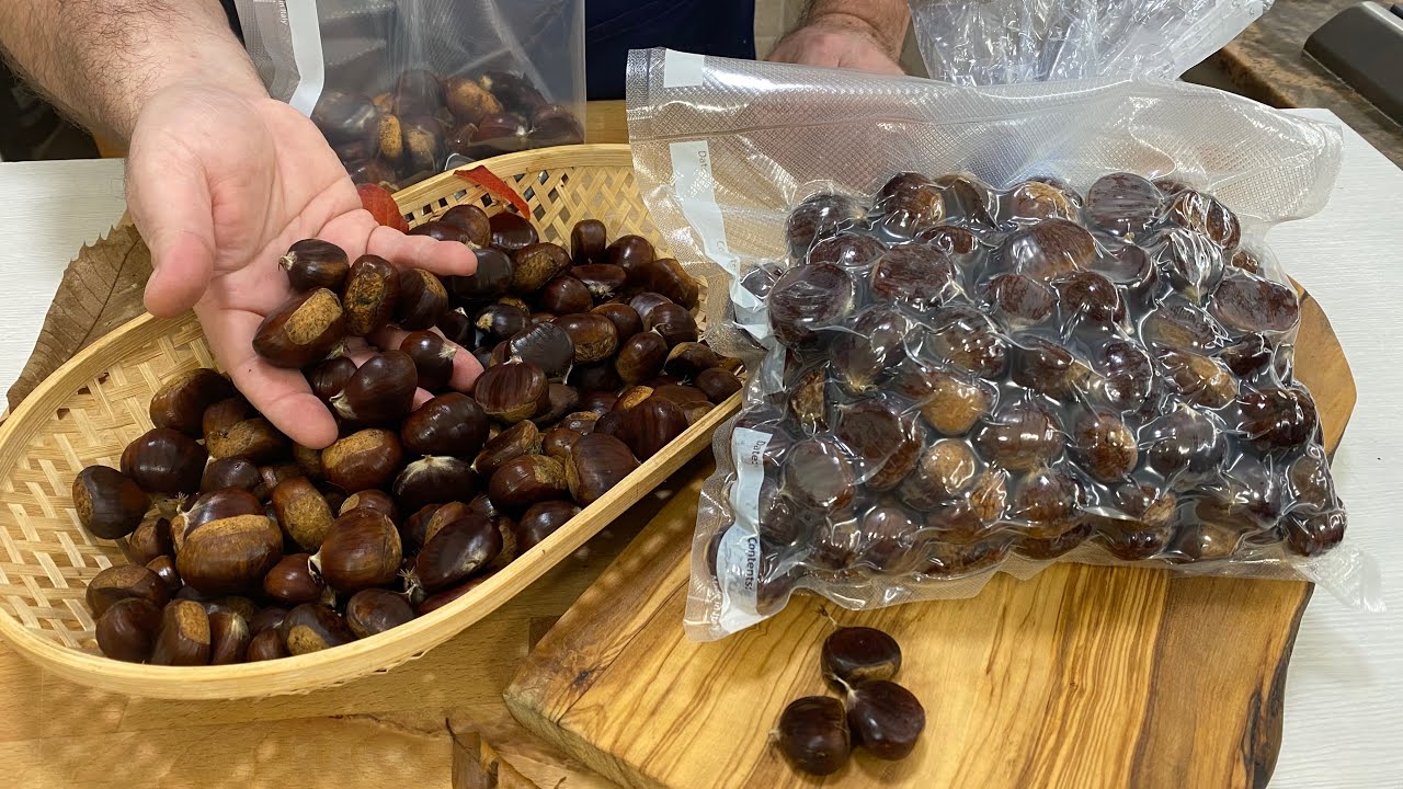 Come Conservare le Castagne Fresche PER UN ANNO!!!