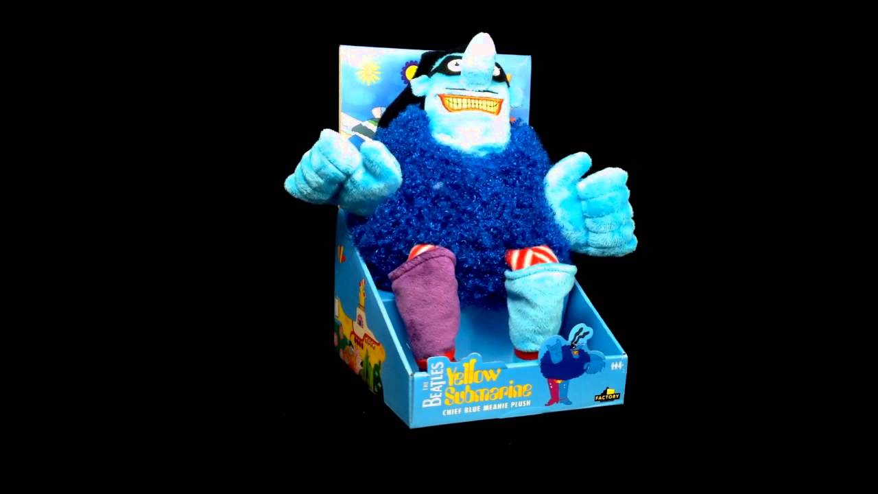 The Beatles Yellow Submarine Chief Blue Meanie Plush Toy - YouTube