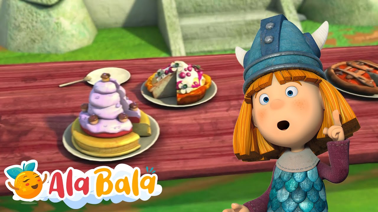 ⚔️ Vic Vikingul - Un tort special | Desene animate in limba romană - AlaBala