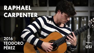Roland Dyens Valse Des Loges Played By Raphael Carpenter On A 2016 Teodoro Perez Estudio C-650