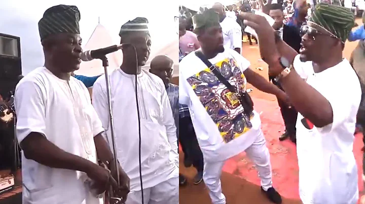 WATCH WASIU ALABI PASUMA DANCE STEPS AS WASIU HARUNA ISHOLA PERFORMS LIKE K1 DE ULTIMATE