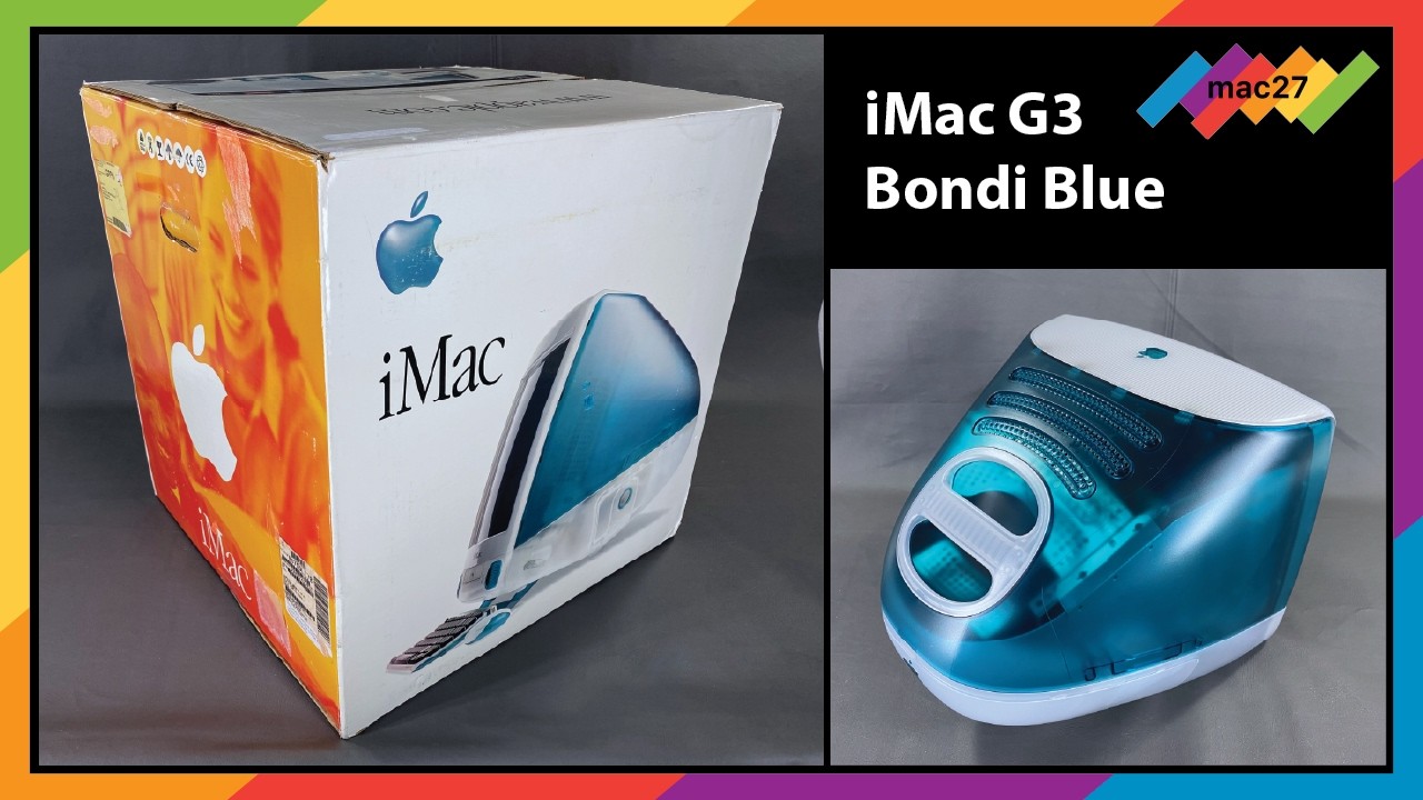 iMac G3 (Bondi Blue) — mac27.net