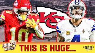 Chiefs Report LIVE: Kansas City Chiefs vs Dallas Cowboys injury Report + Preview Ft. Dak and Mahomes