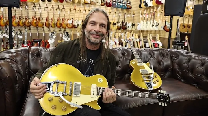 Sergio Vallin's Gibson 1955 Les Paul Goldtop