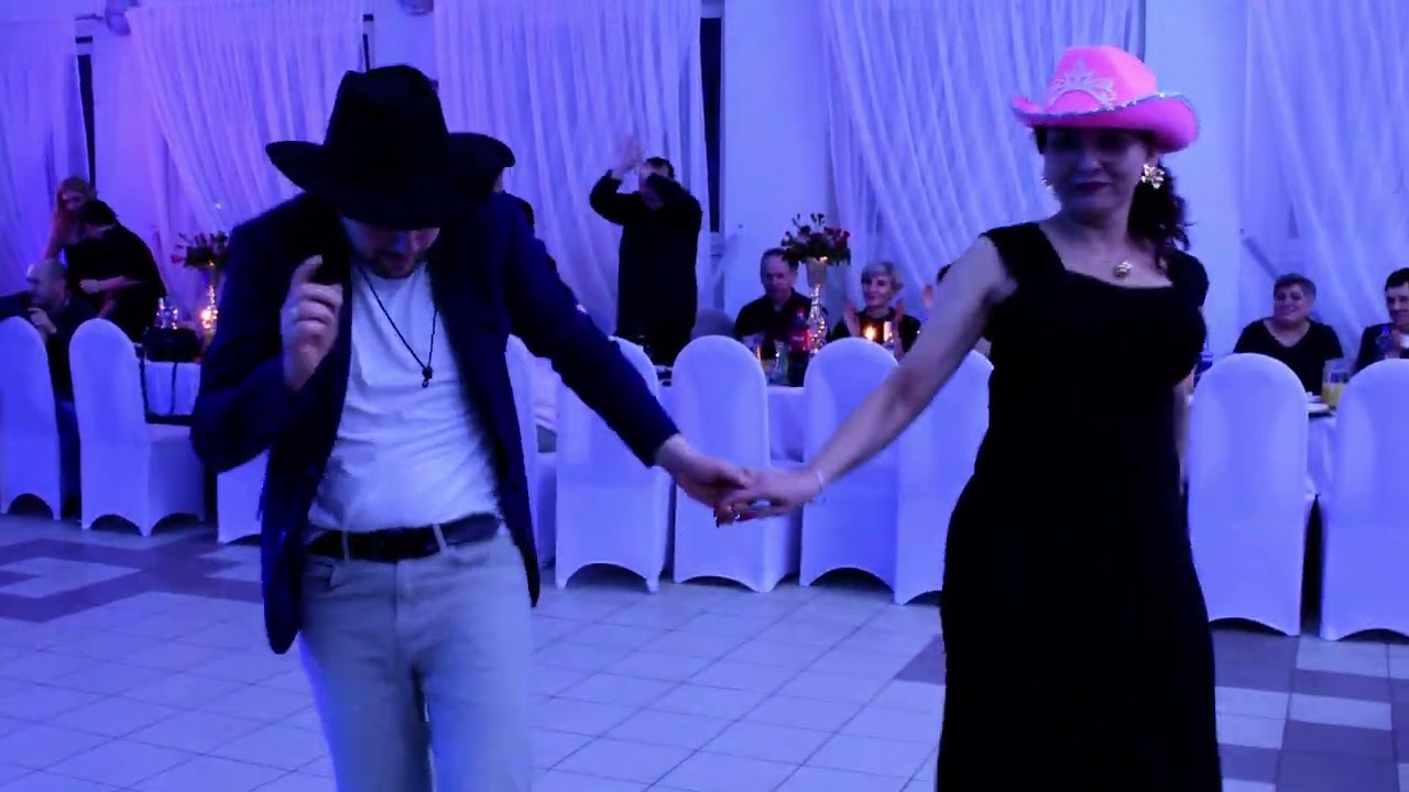 Zabawa pożegnalna emerytki Wiesi 