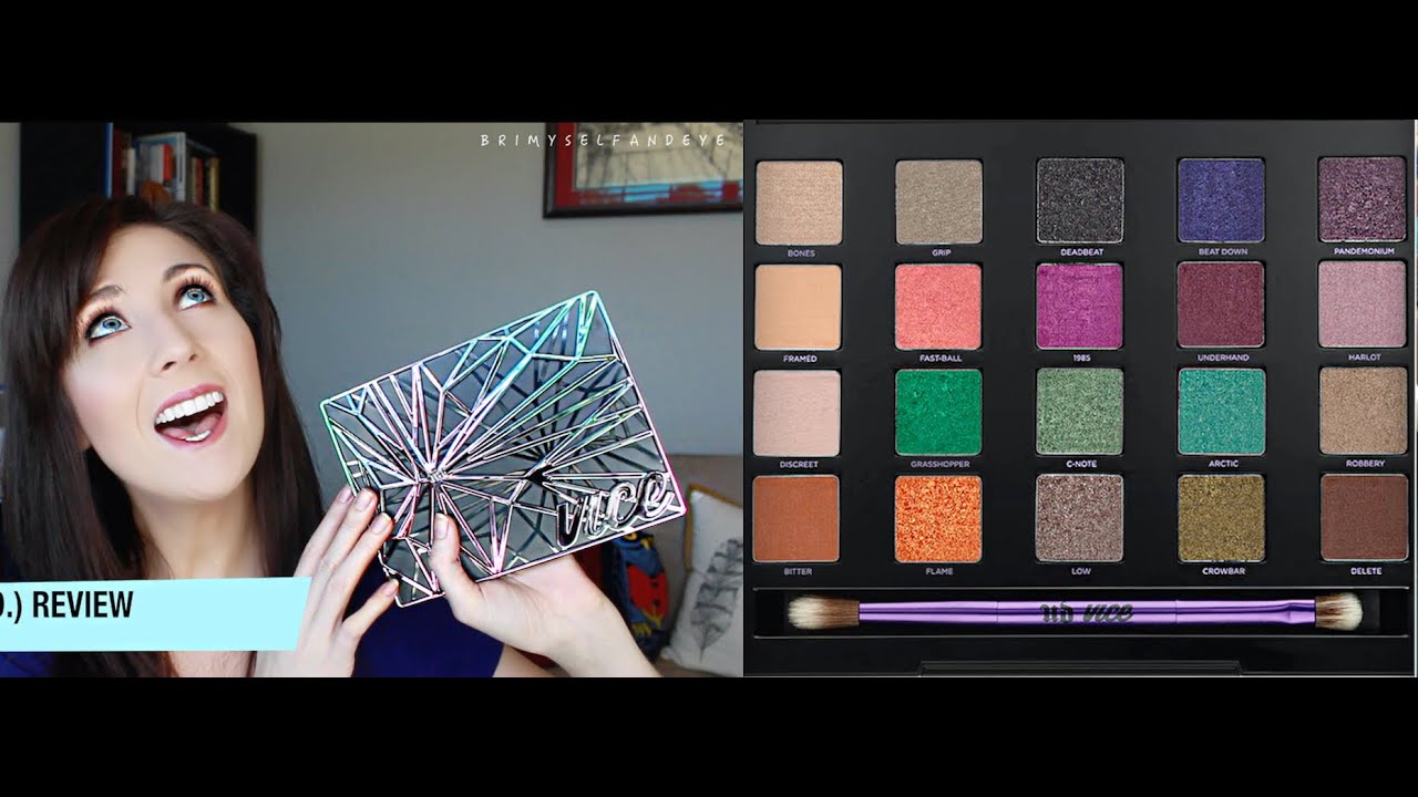 NEW Urban Decay Vice Palette | First Impressions | Tutorial 1 of 3