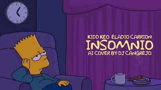 Kidd Keo, Eladio Carrion - Insomnio (AI Cover) [Lyric Video]