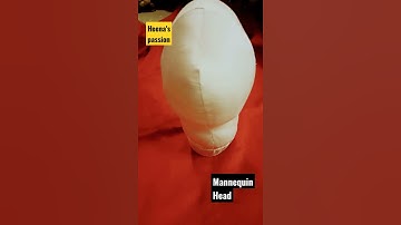 Making Mannequin Head at home #shorts  #youtubeshorts #shortvideo #mannequin #viralvideo #short #1