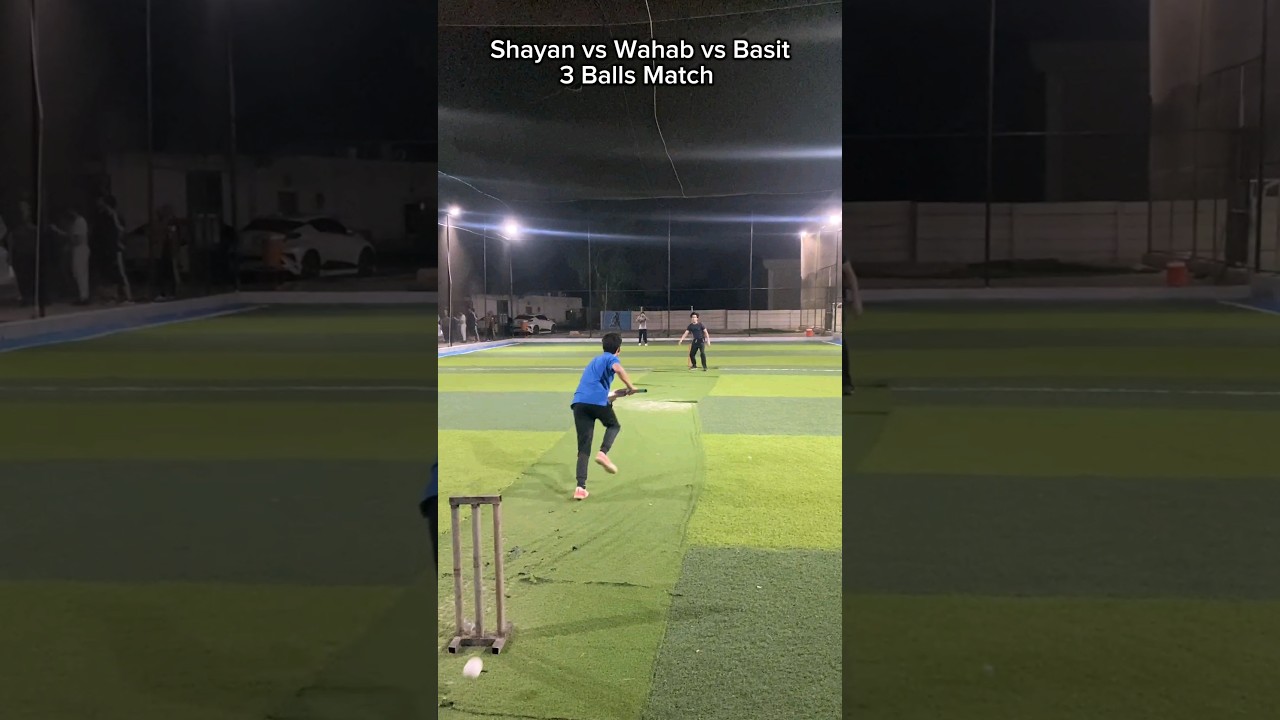Spin Attack 🔥Shayan Vs Wahab Vs Basit - 3 Balls Match - Off Yorker 