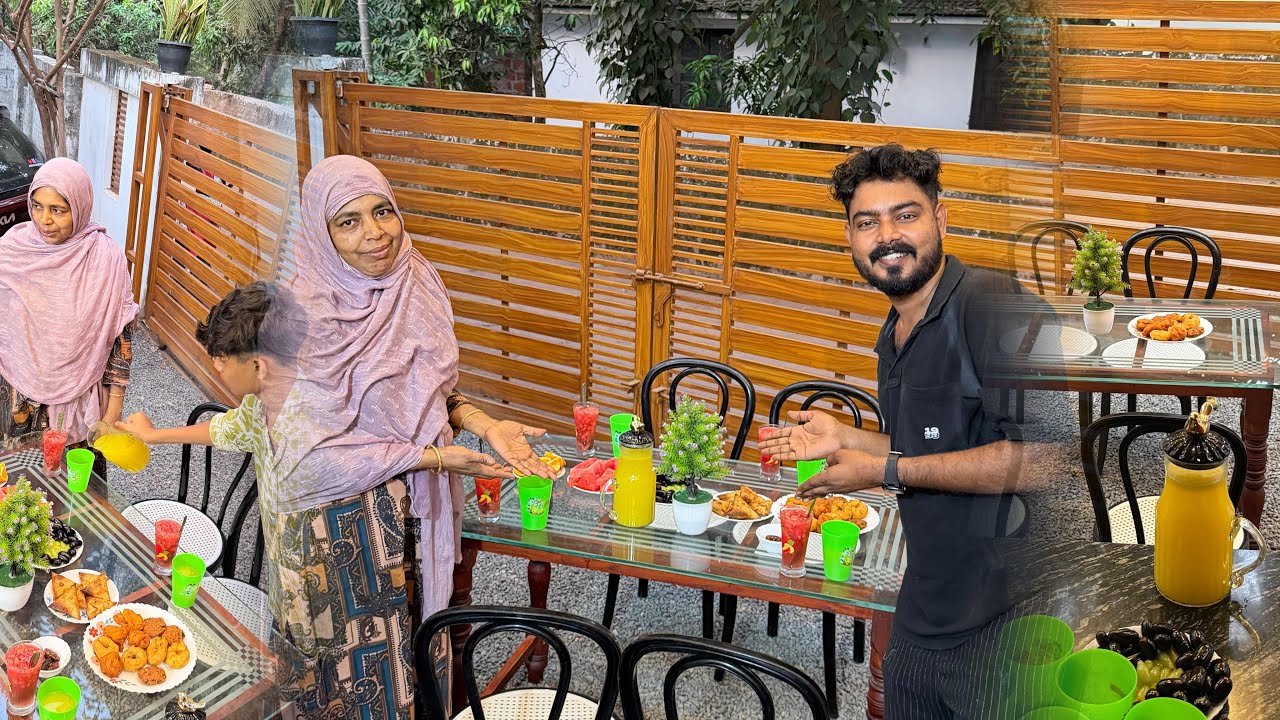 ആദ്യമായിട്ടാണ് ഞങ്ങളെ വീട്ടിൽ ഇങ്ങനെ ഒരു നോമ്പ് തുറ ☺️മാഷാഹ് അള്ളാഹ് 🤲Ramadan Vlog 