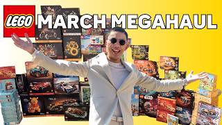 Unboxing my INSANE March LEGO Megahaul!