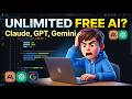 There’sAnAIForThat AI 😱 Unlimited FREE AI APIs, Apps &amp; Tools (Claude, GPT, Gemini – No Limits) 100%