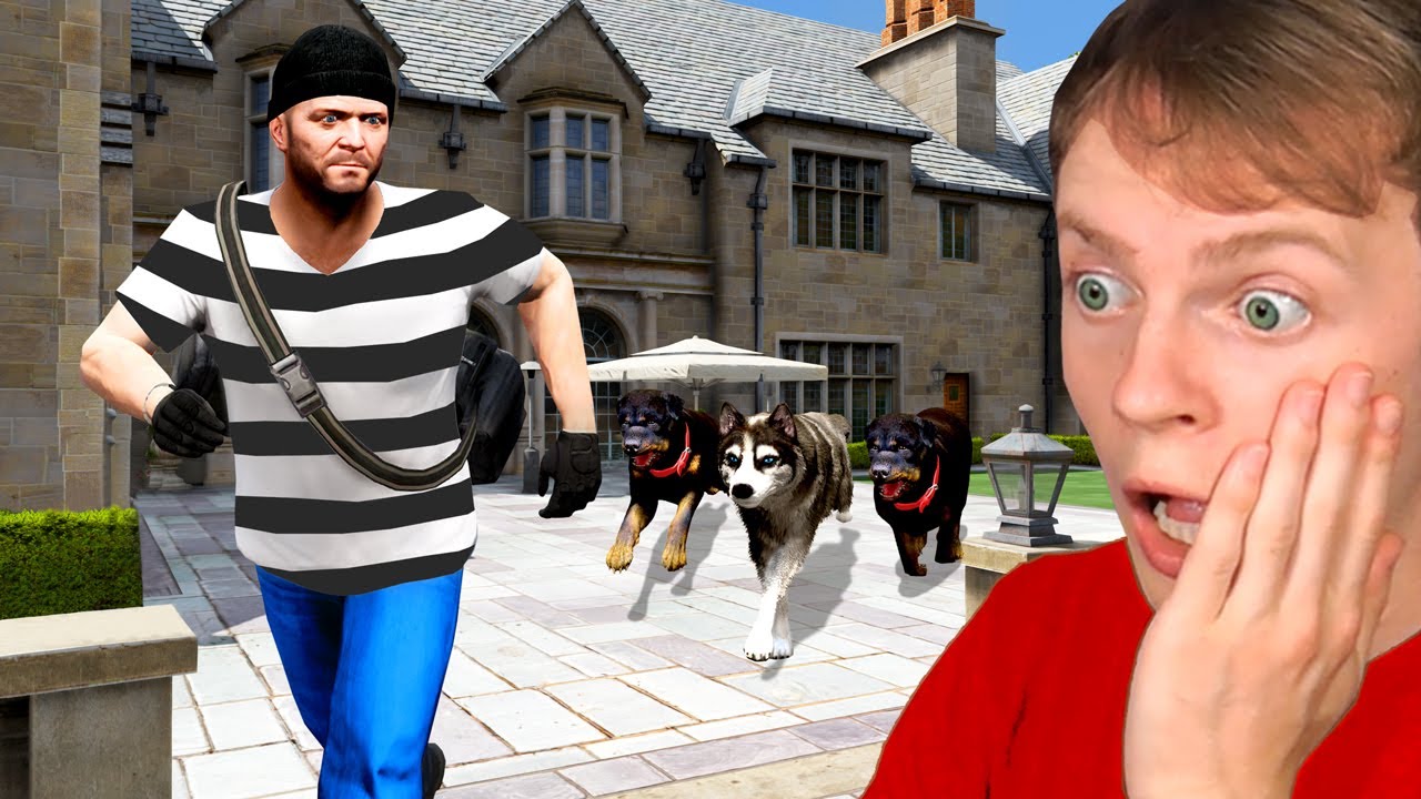 GTA 5 - ROBBING the BIGGEST MANSION!