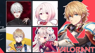 【 VALORANT 】にじフルパです/w葛葉,しいなとら,にゃら,奏斗【 エビオ/にじさんじ 】