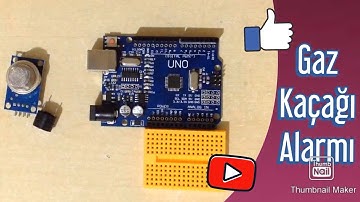 Gaz Sensörü Kullanımı||Gaz Kaçağı Alarmı
