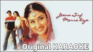Mujhko Mil Gaya Mera Pyar - Original Karaoke ( Jeena Sirf Mere Liye 2002 ) Alka Yagnik & Sonu Nigam