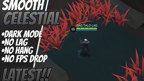 Optimized FPS Smooth Map Celestial Palace Smooth Walls | mobile legends