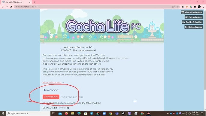 Download Gacha Life App for PC / Windows / Computer