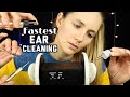 ASMR Fastest Ear Cleaning | Try Not to Tingle