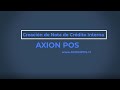 06 - AXION POS - Manuales - Punto de Venta - Ingreso de Nota de Credito interna