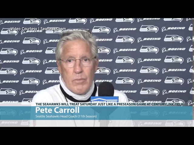 Pete Carroll on Scrimmage 2020-08-20
