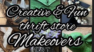 CREATIVE TRIFT STORE MAKEOVERS FARMHOUSE-COTTAGE STYLE