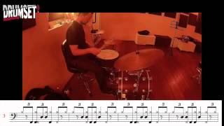 Giuliano Ferrari, Swingin’ the 5 Stroke Roll, drum lesson