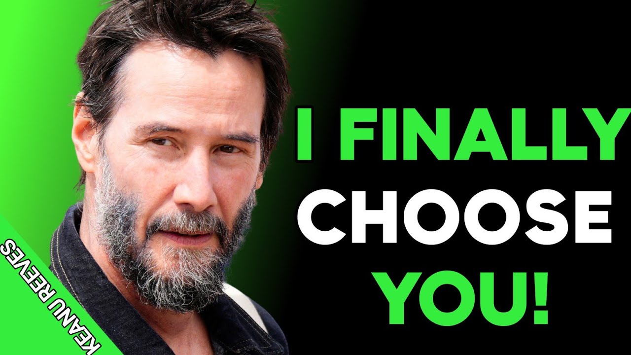 “I Finally Choose You — A Love Speech That Changes Everything”|Keanu Reeves