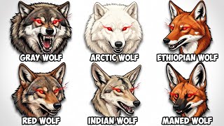 Every TYPE Of WOLF Explained In 4 Minutes  Wolf Types 8493160