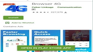 Browser 4G screenshot 3