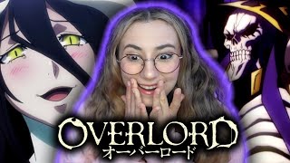 WHO IS ALBEDO ?! ❤️ OVERLORD - EPISODE 1 REACTION | New Anime Fan!