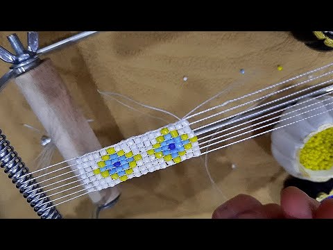 DIY-Miyuki Bileklik Yapımı- Dokuma Tezgahında Bileklik Yapımı/ Making a Bead Loom Bracelet