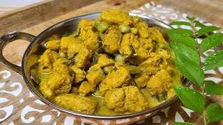 Curried Soya Chunks with Pigeon Peas - Episode 1113
