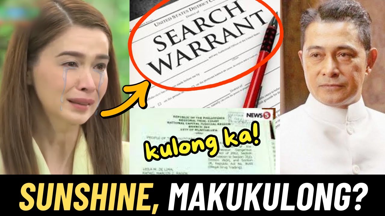 🔥SUNSHINE CRUZ, INARESTO! WARRANT OF ARREST NA ISINAMPA NI CESAR ...