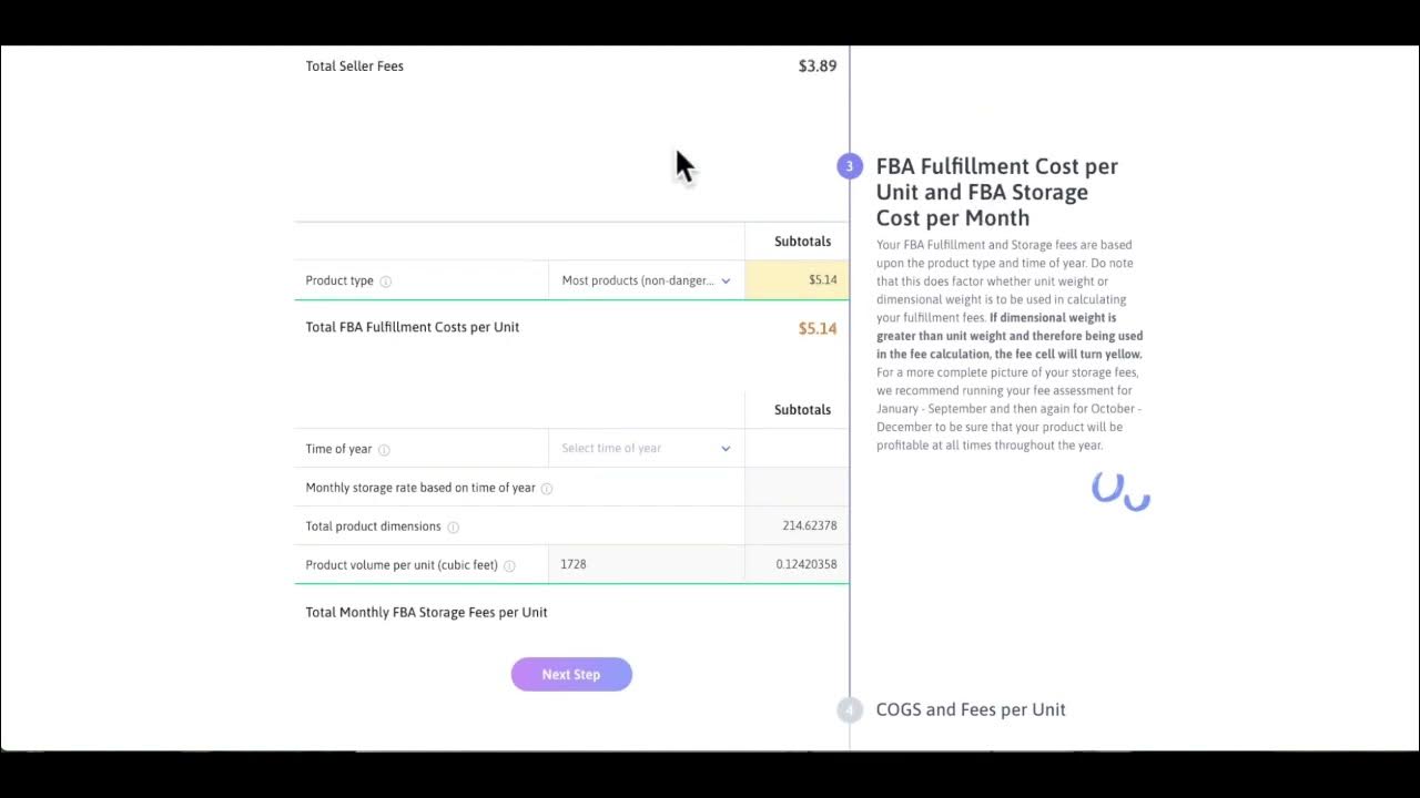 New Amazon FBA Calculator Tool (With Dimensional Weight Factor) YouTube