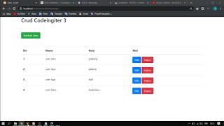 Tutorial CRUD CodeIgniter 3 | Delete data (PART 3)