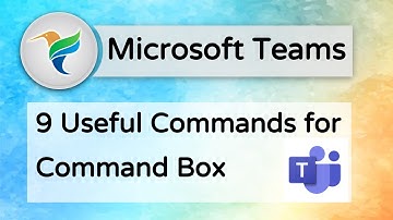 How to use The Command Box in Microsoft Teams