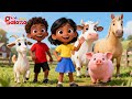 Cinco Pequeños Animales - Five Little Animals Jumping on the Bed | Rhymes for Kids | Galatta Kids