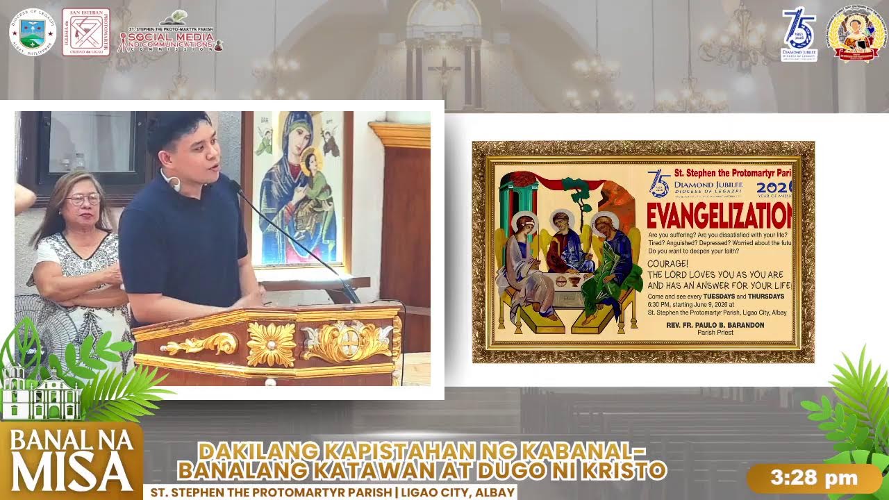 Banal na Misa | DAKILANG KAPISTAHAN NG KABANAL-BANALANG KATAWAN AT DUGO NI KRISTO
