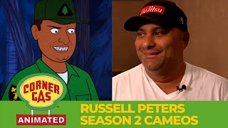Russell Peters Q&A Corner Gas Animated Guest Stars