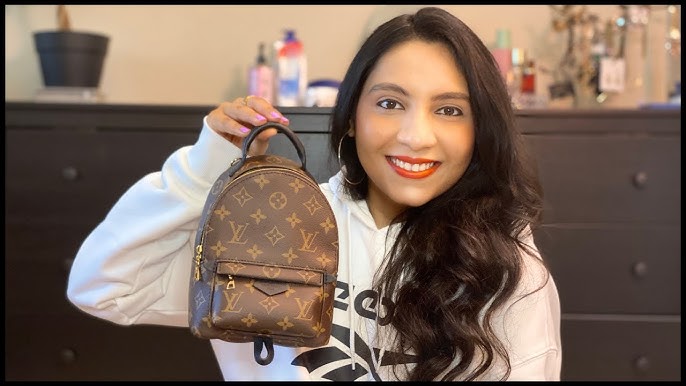 LOUIS VUITTON New Version Palm Springs Mini Backpack- First Impressions & Mod  Shots 