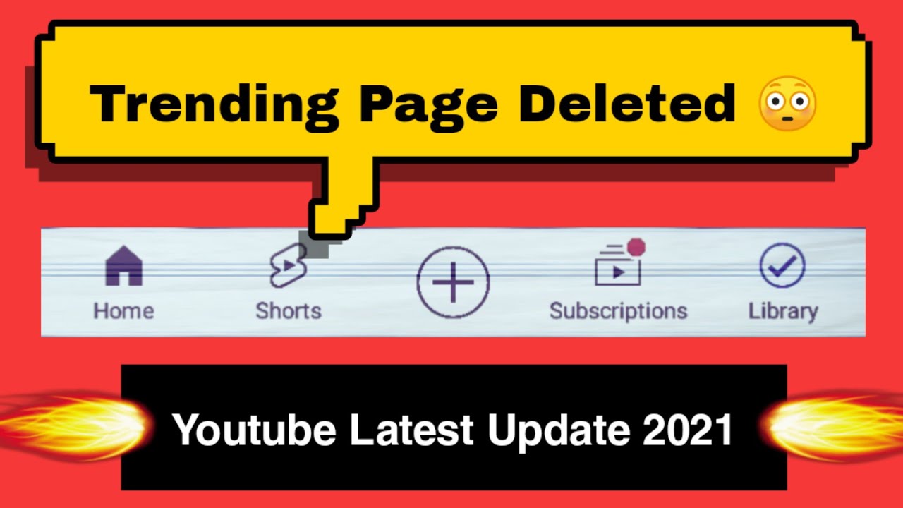 Youtube Latest Update| Shorts Replaced Trending Page| Youtube Trending