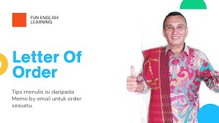 English Correspondence Letter || letter Of Order #oloansimbolon #funenglishlearning