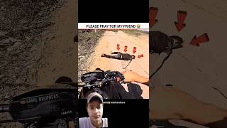 Please Pray For My Friend 😭 #superbike #crash #crazy #motovlog #short