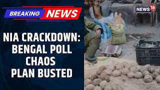 NIA Probe Uncovers Crude Bomb Stockpile in Bhangar, West Bengal; Election Disruption Plot Suspected