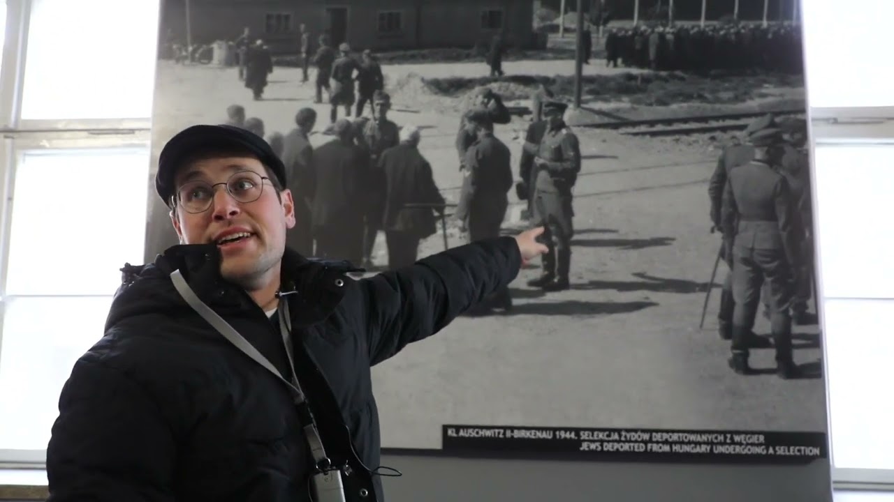 Historian and Tour Guide Yehuda Geberer at Auschwitz: “My Defining Holocaust Picture”